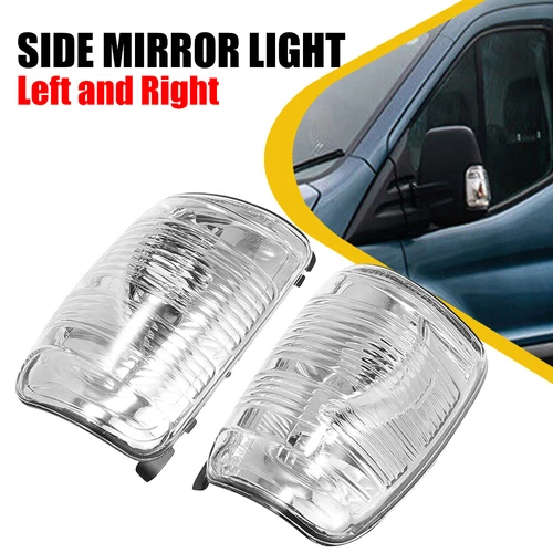 Mirror Turn Signal Lens Pair Set of 2 for Ford Transit Van T150 T250 T350 New