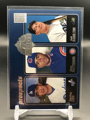 2001 Topps Opening Day #154 Chin-Feng Chen / Corey Patterson / Josh Hamilton