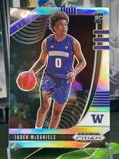 2020 Prizm Draft Picks Jaden McDaniels Silver Prizm #51