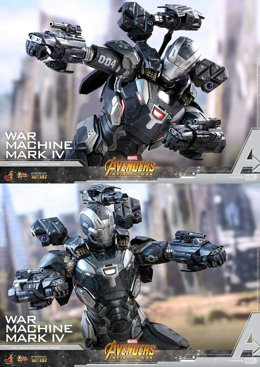 Hot Toys Avengers: Infinity War Diecast War Machine Mark IV 1:6