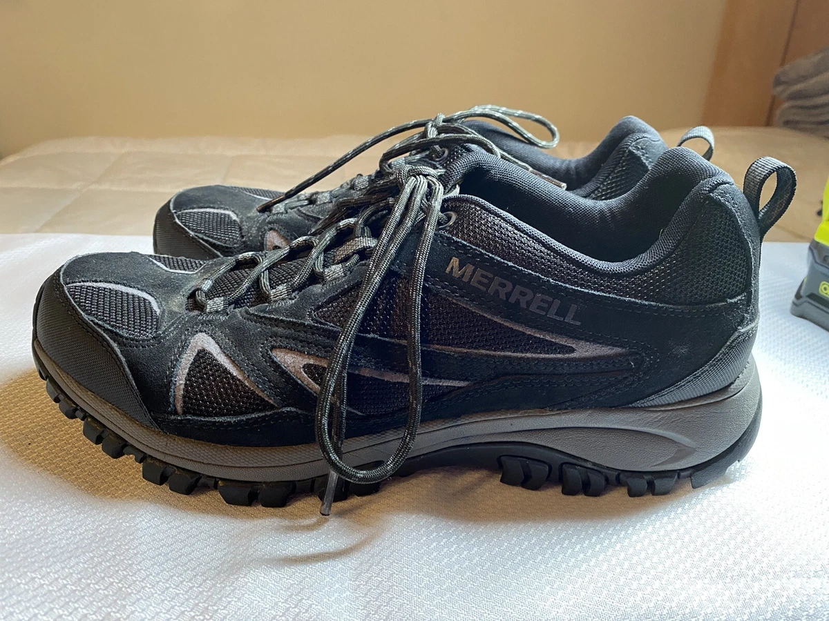 Mens Performance Footwear With Air Cushion Black Size 11.5 Lace Up | eBay