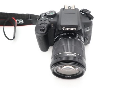 Canon 750D Camera DSLR 24.2MP with 18-55mm, Shutter Count 9766, Very Good REFURB - Picture 3 of 10