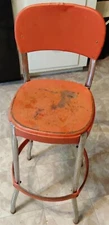 Vintage mid century Cosco kitchen shop Step Stool USA