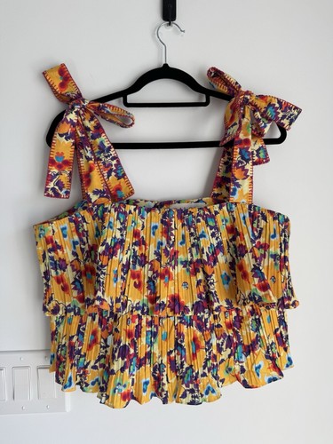 New SALONI Jools Top Women’s size 12 Luxury Designer - Picture 2 of 13