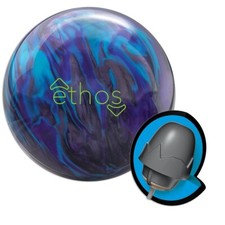 15.0oz/3.0oz/Pin 3-4" New NIB Brunswick Ethos Bowling Ball 2nd Quality 15lb