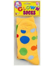 Clown Polka Dot Socks costume trending teen adult party fashion character feet