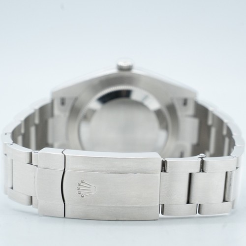 Rolex Oyster Perpetual 41mm 124300 Turquoise Blue "Celebration" Motif Index Dial - Picture 7 of 9
