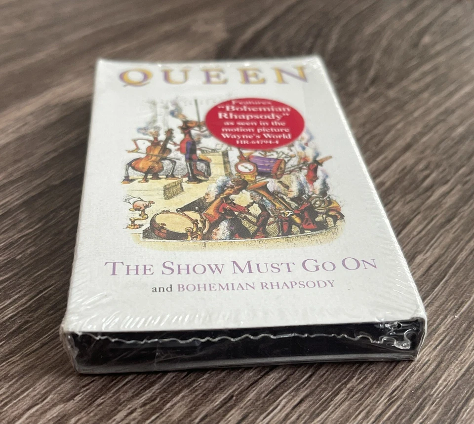 Queen Show Must Go On Bohemian Rhapsody Single Cassette Tape New Hype Sticker - Image 4 of 4