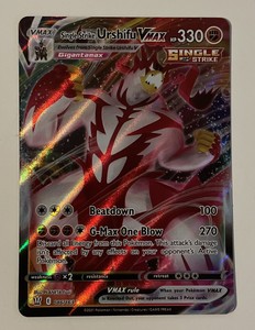 Single Strike Urshifu VMAX 086/163-Ultra Rare-Excellent Condition