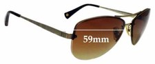 SFx Replacement Sunglass Lenses Fits Coach Hc7026 Jasmine - 59mm Wide