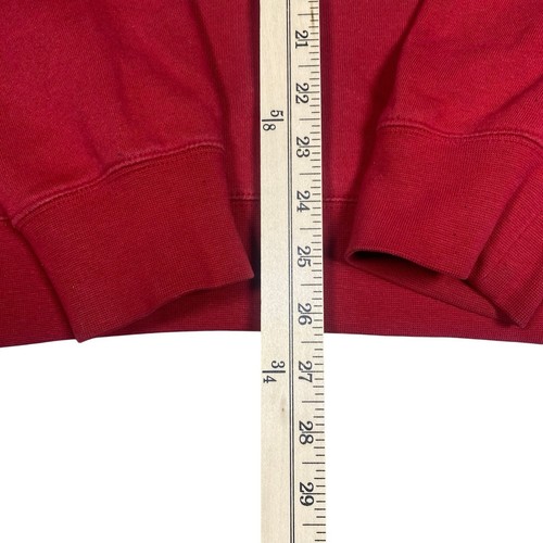Vans Sweatshirt Hoodie Size M Checkered Red Long Sleeve Women’s Activewear - Picture 5 of 10
