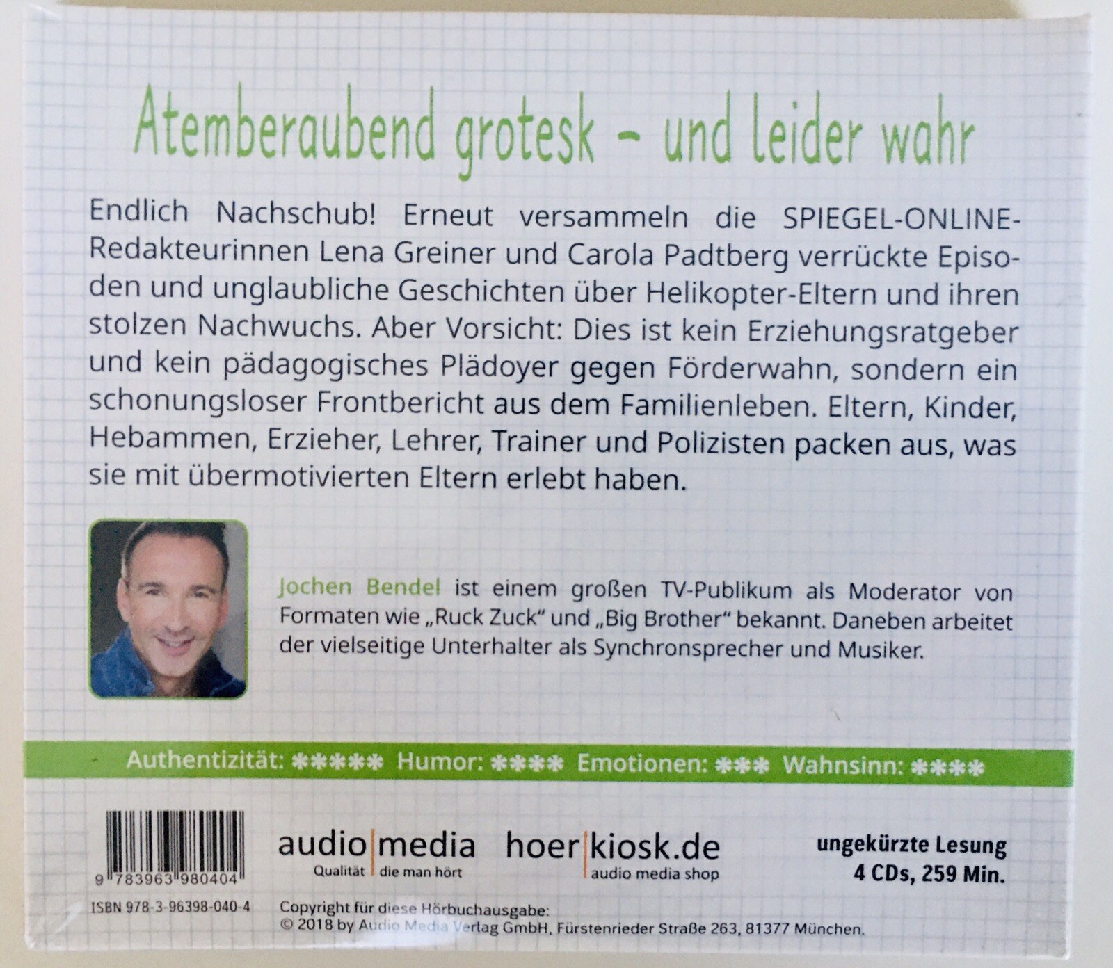 Thumbnail - Ich Muss Mit Auf Klassenfahrt... + Hörbuch Helikopter-eltern Auf 4 Cds
