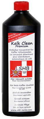 1 Liter SHB Swiss Premium Entkalker + Reinigungstabletten z.B. Schaerer AEG WMF