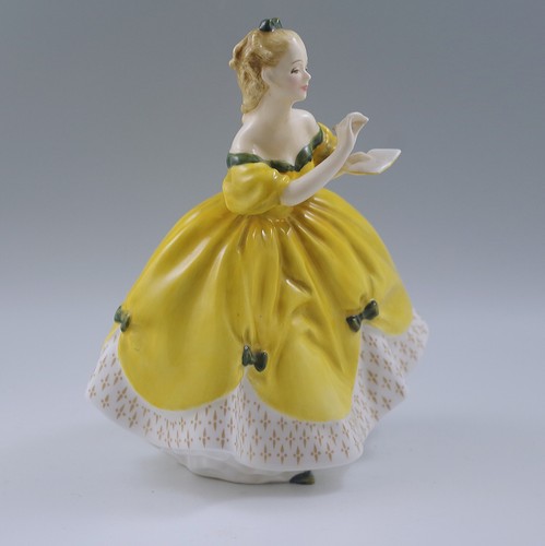 VINTAGE ROYAL DOULTON BONE CHINA LAST WALTZ FIGURINE HN 2315 - Picture 5 of 8