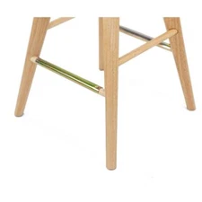 Boraam Bali Counter Height Swivel Stool in Natural