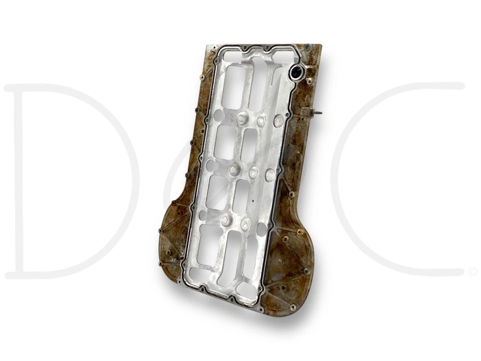 03-07 Ford F250 F350 6.0 6.0L diésel placa deflectora superior cárter de aceite OE 1843446C1 Foto 2 de 4