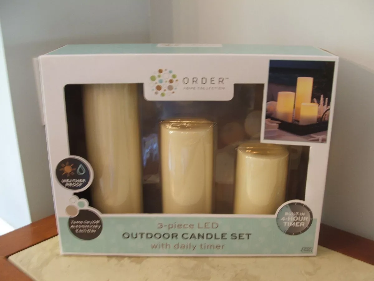 Led wax candles costco deals