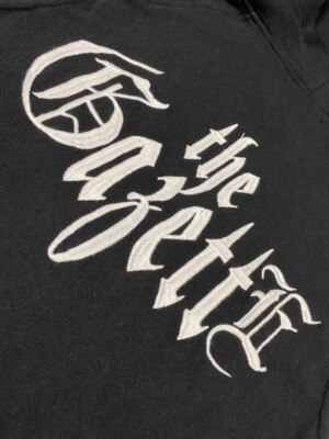 the GazettE blackmoral スウェット NEW the GazettE BLACK MORAL RAD MARKET Logo Black Zip Hoodie