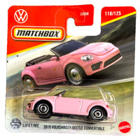 Matchbox 2019 Vw Volkswagen Beetle Cabrio 118/125 2025 1:64 Modellauto Spielzeug
