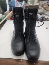 Botas Vibram tácticas militares Blackhawk ultraligeras para hombre 11,5 M de cuero negro