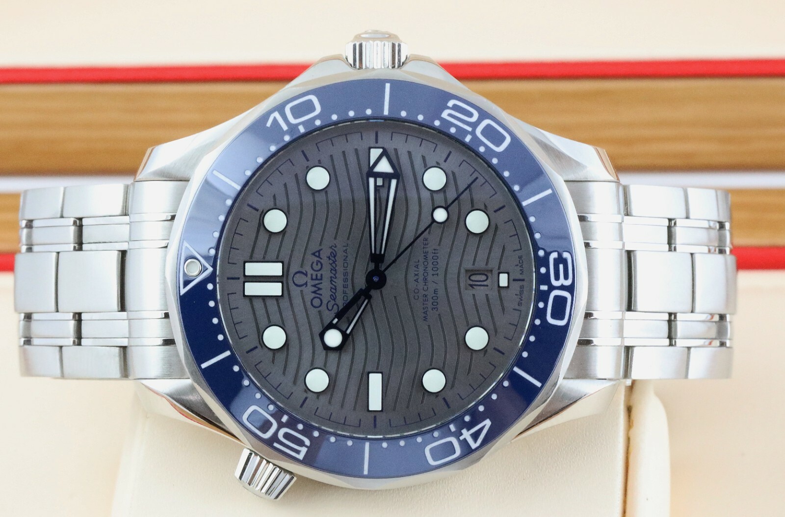 Bild 1 - Omega Seamaster Diver 300M Co-Axial 42mm 21032422006001 Dif21462 AVS18005 X