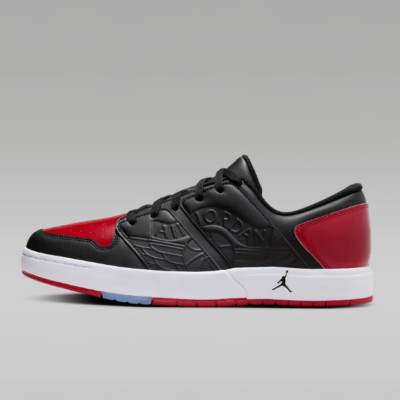 ジョーダンNUレトロ1LOW Nike Jordan Nu Retro 1 Low Shoes 'Varsity Red/Black' (DV5141-006