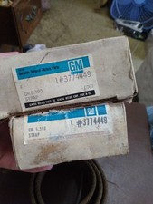 Nos Gm Pair C1 Corvette 53-62 Rear End Axle Leaf Spring Rebound Straps Ncrs New