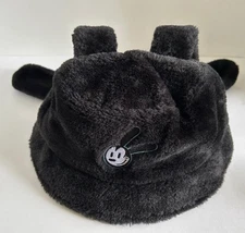 2025 Tokyo Disney Resort Japan Oswald the Lucky Rabbit Black Ear Bucket Hat SOFT