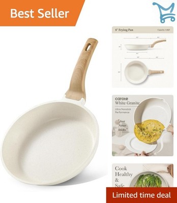 Non Stick Frying Pan Aluminum 8 inch Egg Omelet Skillet Induction Safe