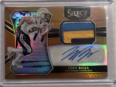 2016 Panini Select Joey Bosa Copper 4-Color RC Patch Auto /49