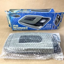 Dynex DX-VR101 VHS Video Tape Rewinder Auto-Stop Soft Eject New Open Box
