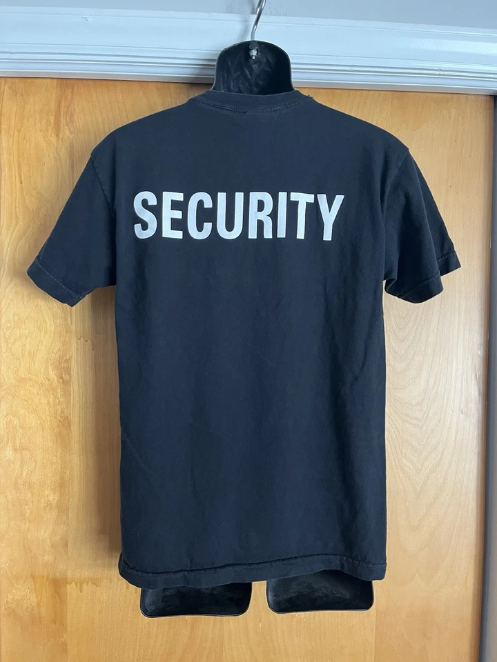 Propper Public Safety Security T Shirt Men's Medium Black Short Sleeve Cotton - Image 3 of 4