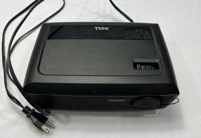 Dell 1410X DLP Projector 3500 ANSI 1024x768 VGA USB Black Built-In Audio