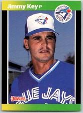 ⚾ 1989 Donruss Baseball's Best #87 Jimmy Key Toronto Blue Jays