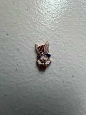 Vintage Lot Of 238 Bugs Bunny Enamel Charms Uncle Sam Patriotic Americana