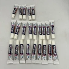 Fixodent Professional Denture Adhesive Cream 23 Tubes Sample Travel Size .35 oz