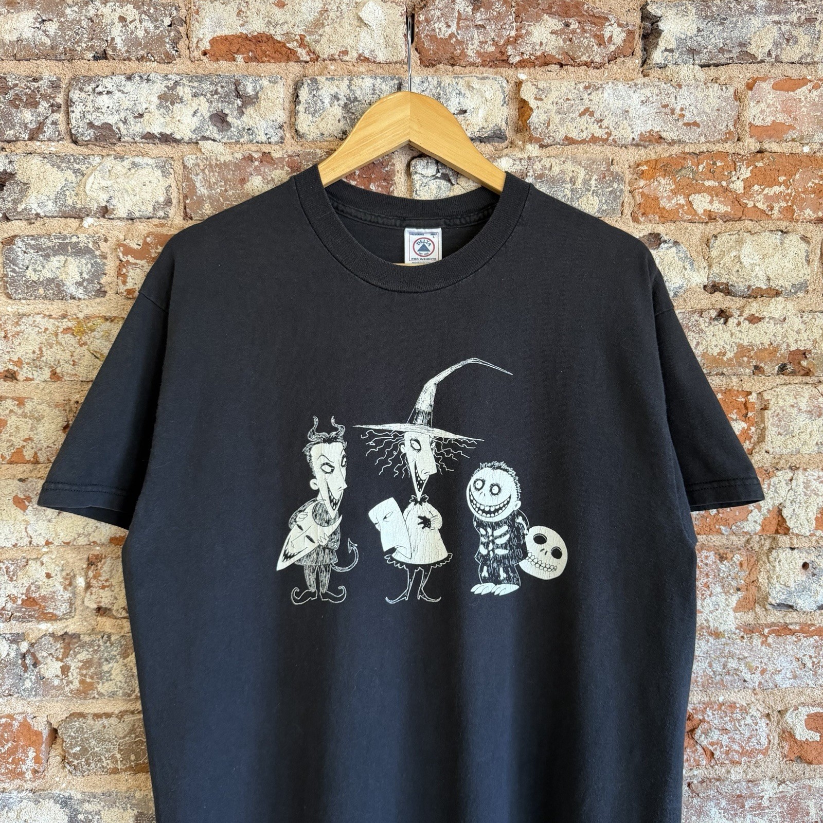 Vintage 90’s Nightmare Before Christmas Lock Shock and Barrel T Shirt Size L