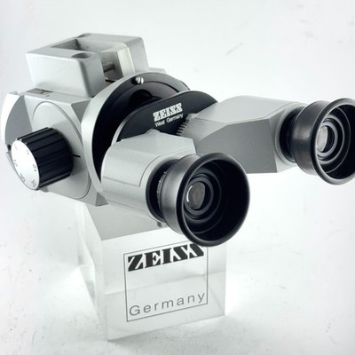 CARL ZEISS BINOCULAR HEAD MICROSCOPE surgical stereo opmi leitz tube eyepiece