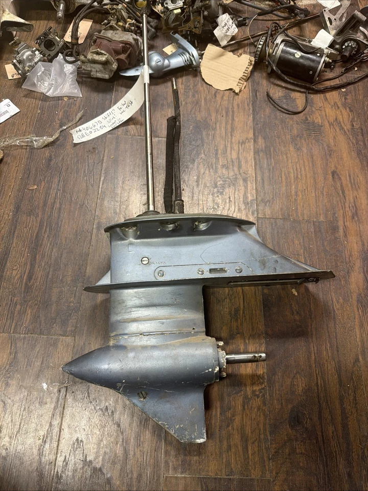 Johnson Evinrude 1960 1961- 1971 20" Electric Shift Lower Unit 35 40 HP Big Twin - Image 2 of 4