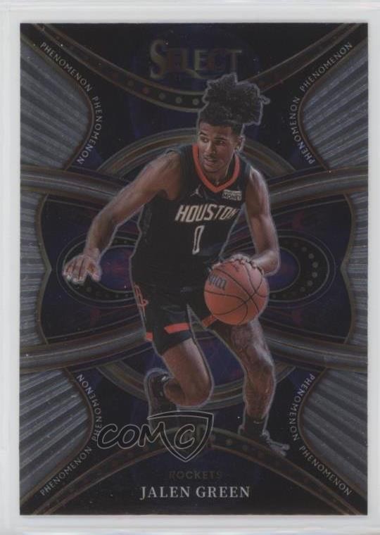 2021-22 Panini Select Phenomenon Jalen Green #19 Rookie RC 0wv1