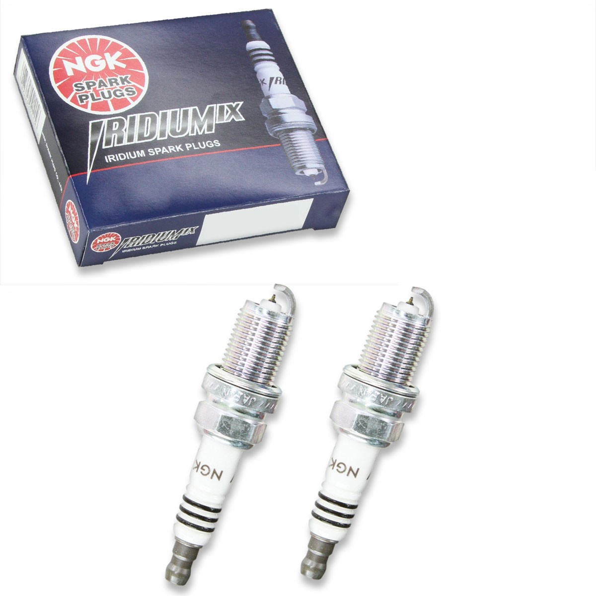 2 pc NGK 3764 BKR6EIX-11 Iridium IX Spark Plugs for XP3923 VK20 SVK20RZ11 lv