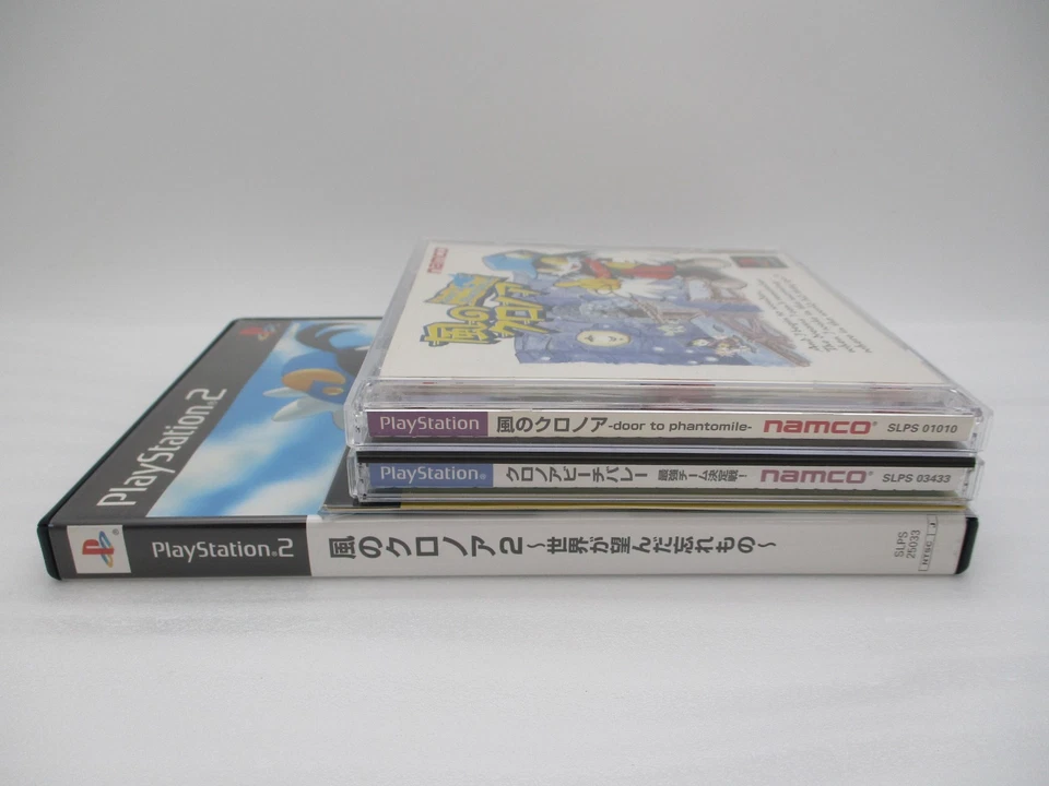 PS1 PS2 Klonoa: Door to Phantomile 1 2 & Beach Volley Ball ... Japan import - Image 2 of 4