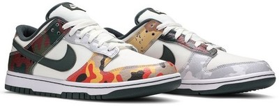 Nike Dunk Low SE 'Sail Multi-Camo' DH0957-100 Men's Size 10.5 NEW