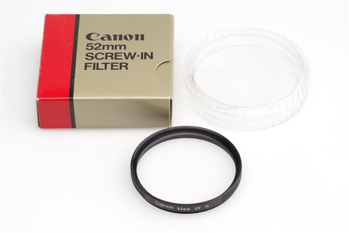 Filtro UV 1X Canon 52Mm Con Caja