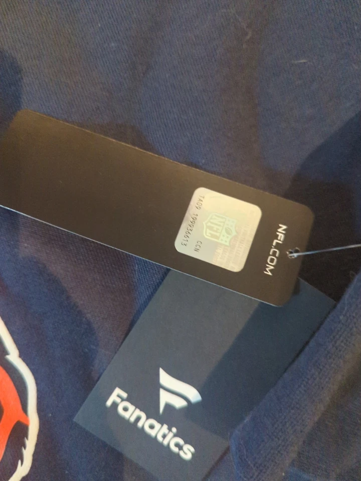 Sudadera con capucha Chicago Bears Fanatic XXX nueva Foto 2 de 4