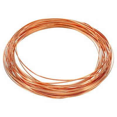 Half Hard Copper Wire 20Gauge/0.8*0.4mm Diameter 6m Half Round Craft Wire