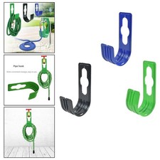 Practical Wall Mounted Hose Rack for Easy Garden Organization