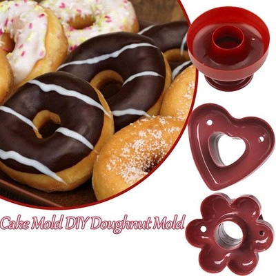1X Fondant Cake Bread Desserts Bakery Donut Doughnut Mold DIY DIY Craft N X8F3