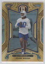 2022 Panini Gold Standard Rookies Platinum 27/75 Jelani Woods #192 0s55