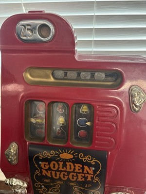 Mills Antique “Golden Nugget” Red 25 Cent Slot Machine | eBay